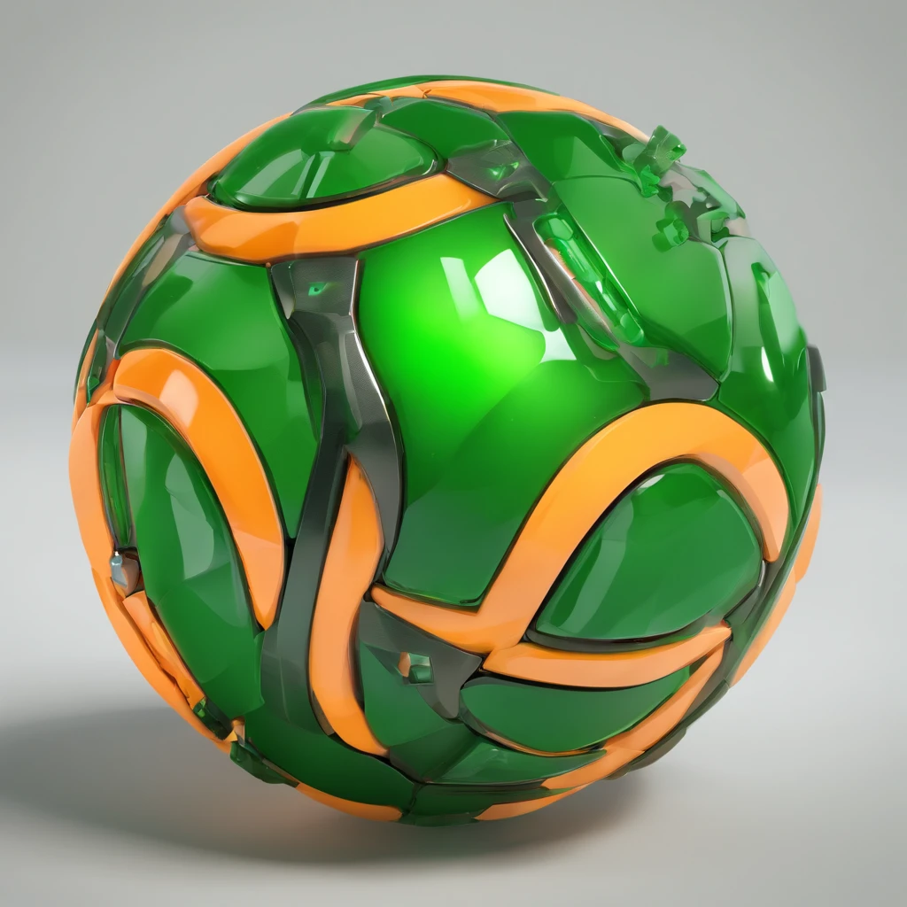 A ball with green arms
