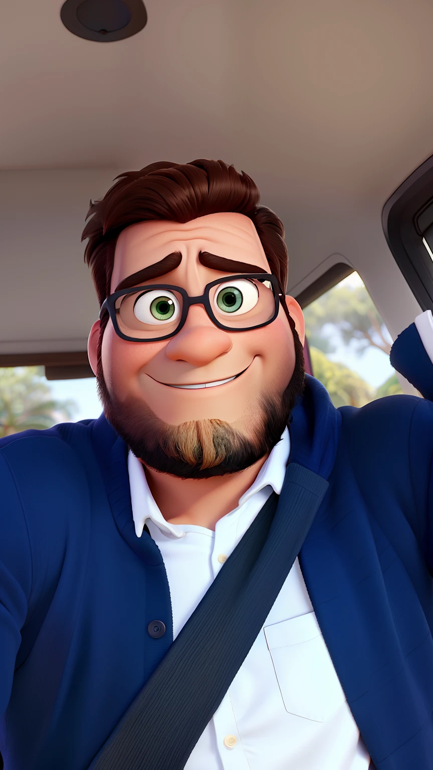 Um homem estilo Disney Pixar, alta qualidade, melhor qualidade