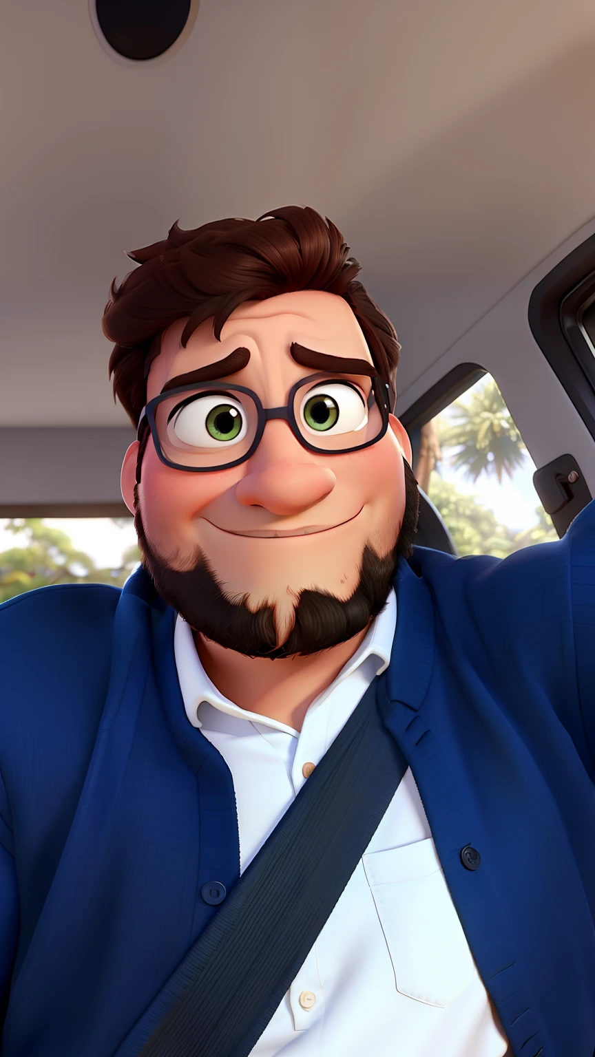 Um homem estilo Disney Pixar, alta qualidade, melhor qualidade