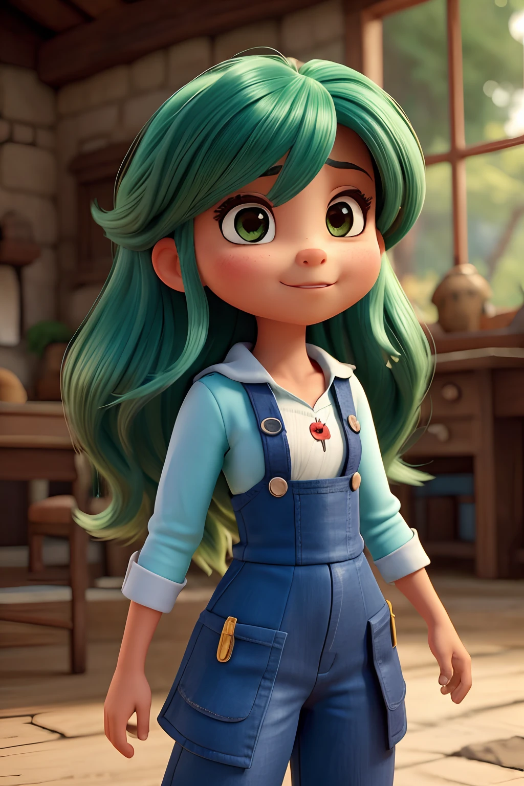 garota magra, Cabelo liso comprido levemente ondulado e castanho com mechas loiras, olhos castanhos e grandes, Small mouth with a slight heart shape on the upper lip, pele clara e nariz italiano