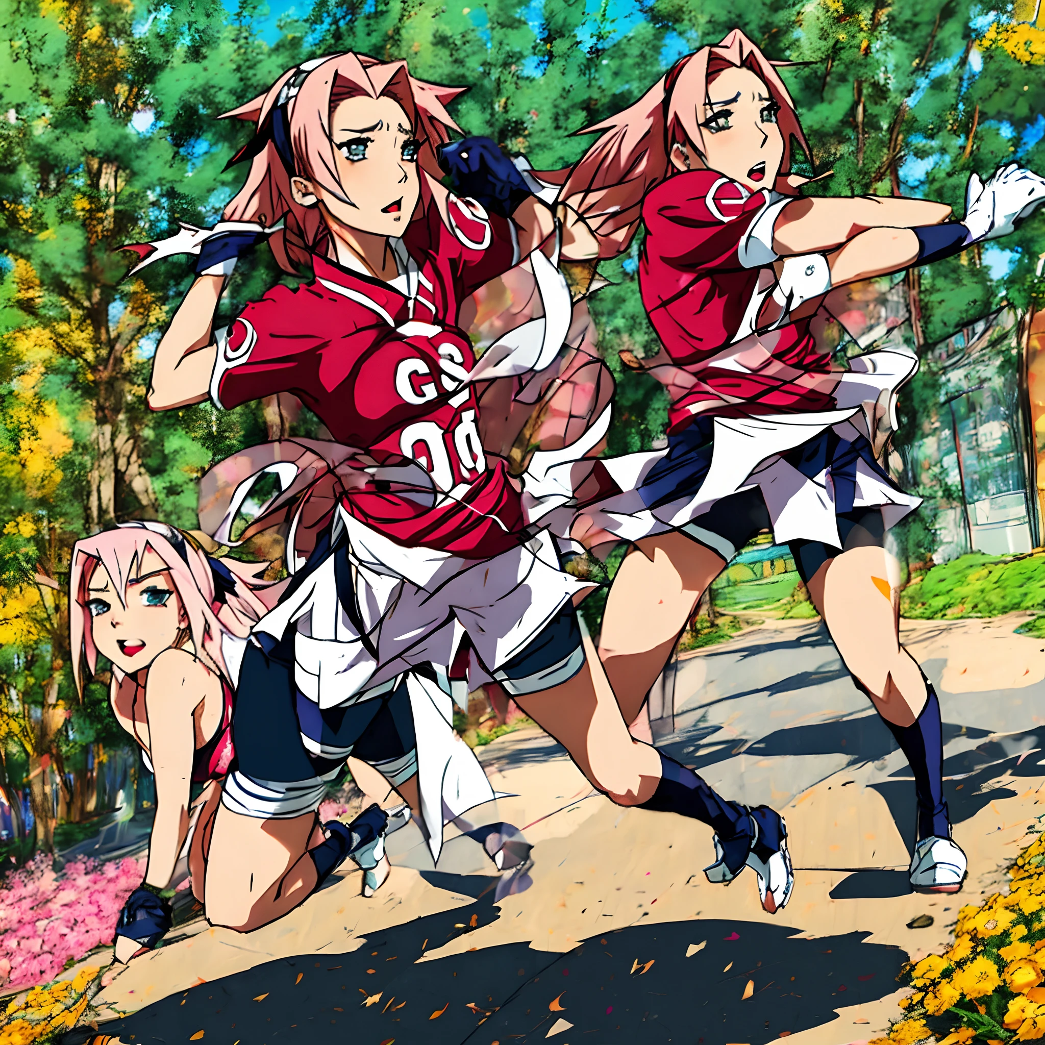 Georgia bulldogs fan anime girl