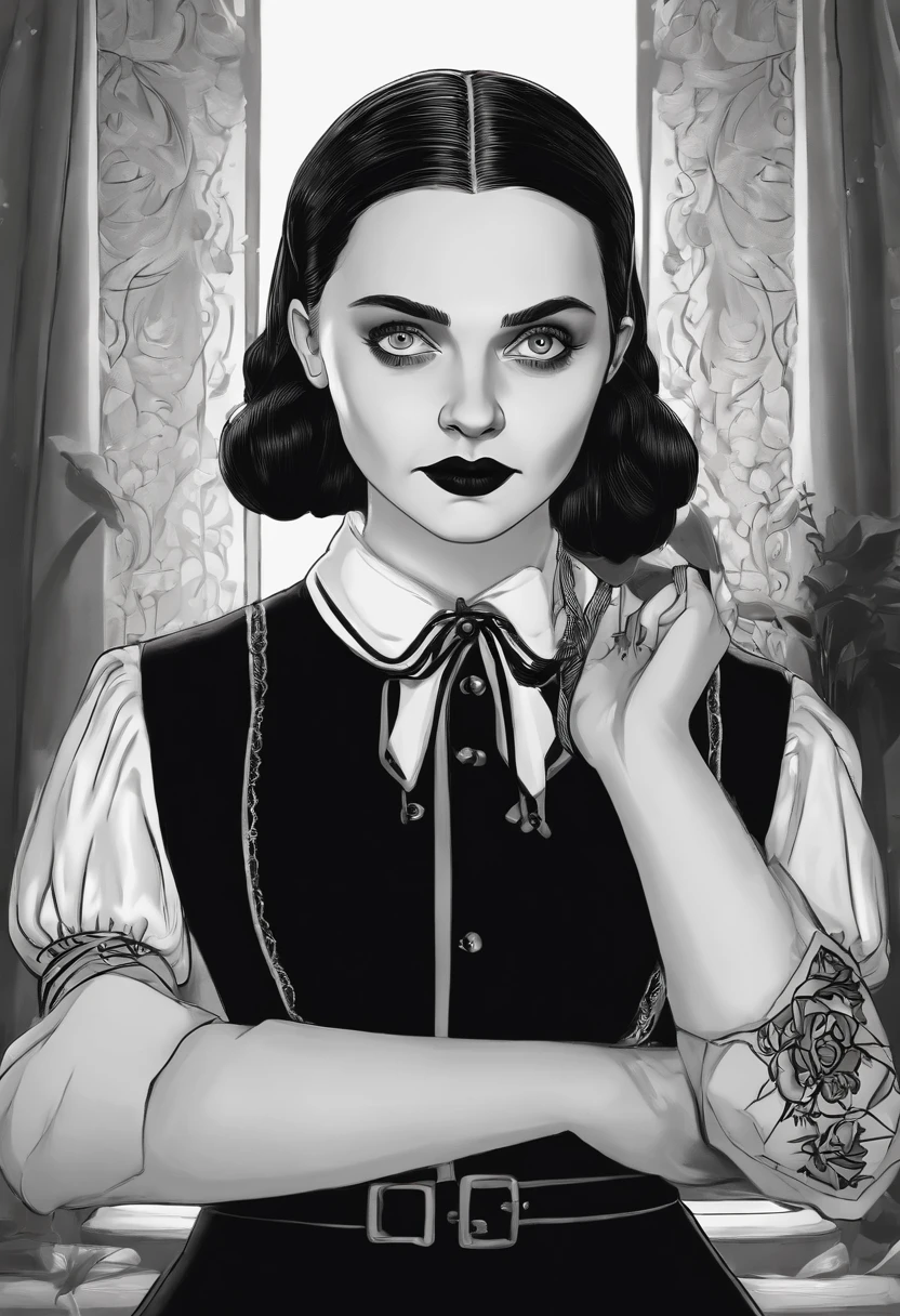 Wednesday Addams from Netflix’ nsfw