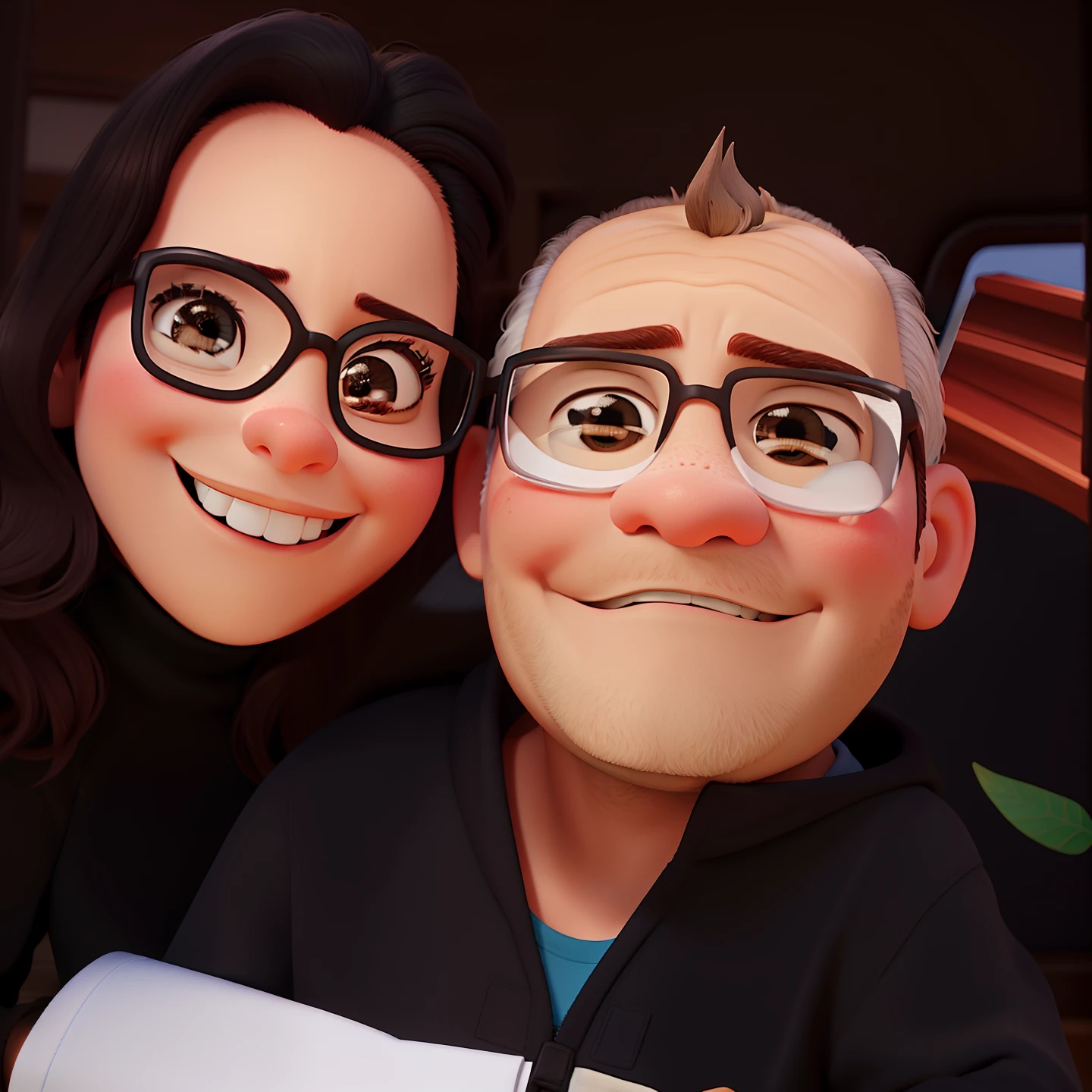 Pixar cercada por coelhos afetuosos, but heartbroken