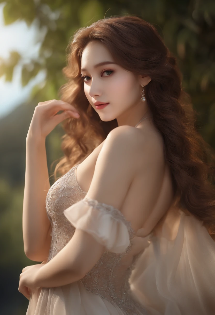 a cute teenage girl, about 160cm tall, brown eyes, bright and cute colored onesie, wearing a diaper,long straight brown hair, masterpiece, best quality, ultra quality, high quality, highres, ultla highres, absurdres, 4K, 8K, 16k, hyper detailed, intricate detailed, amazing shading, high contrast, realistic, photo realistic, RAW photo, photography, super fine illustration, foreshortening, perfect anatomy, correct anatomy, perfect proportion, perfect face, perfect hands, perfect legs, perfect fingers