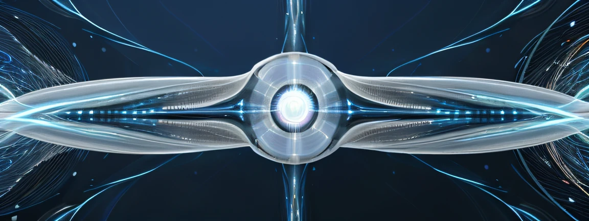 (abstract, hi-tech, futuristic, fiber optics, technology, minimalist, elegant, innovation, advanced materials, connectivity) Create a captivating and futuristic abstract image that encapsulates the essence of Soulite Techno Fibers. Utilize elements such as fiber optics and advanced materials to showcase the company's commitment to innovation and connectivity. Keep the composition minimalist and elegant, emphasizing the hi-tech aspects of the brand. Ensure that the final image reflects the brand's message of being at the forefront of technological advancements in the fiber industry.