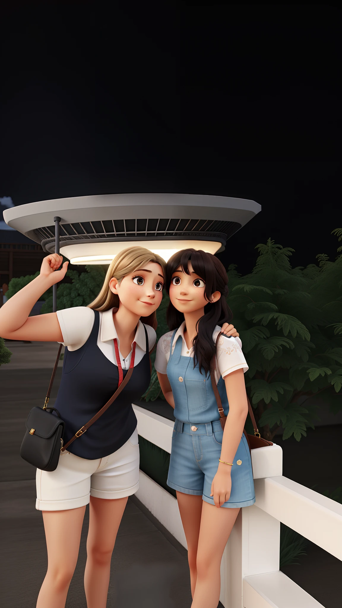 Mother and daughter