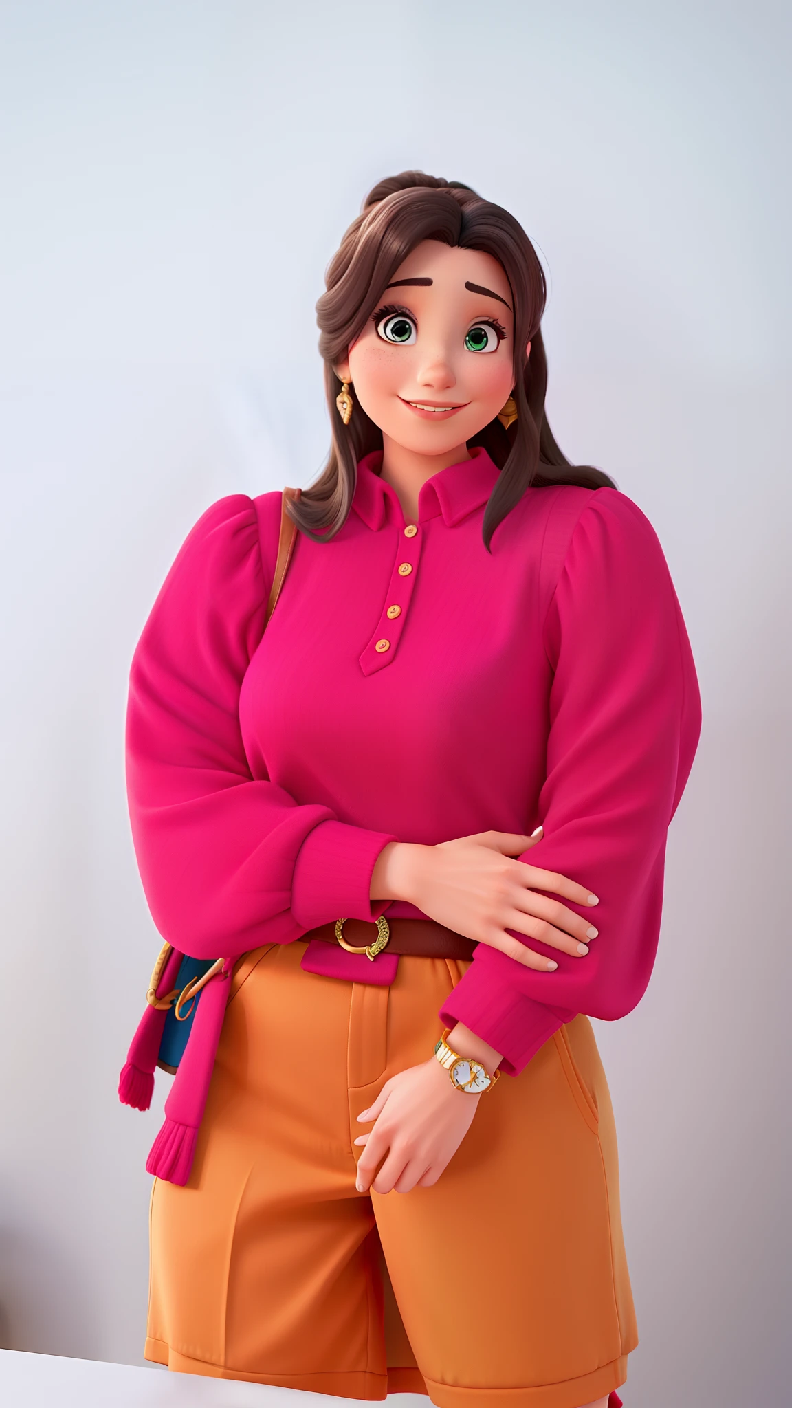 estilo disney, uma mulher