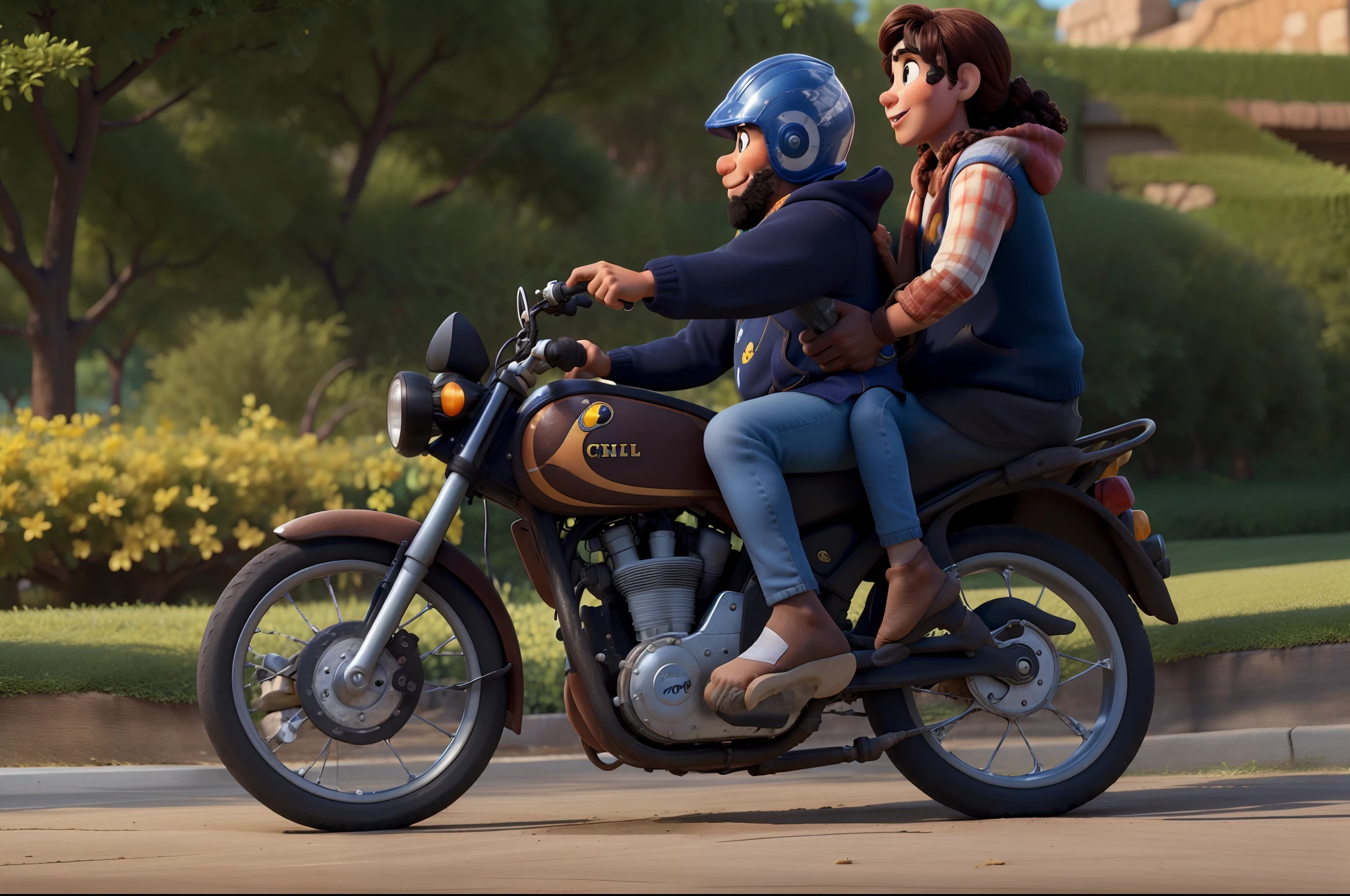 Obra-prima, de melhor qualidade crie estilo Disney pixar