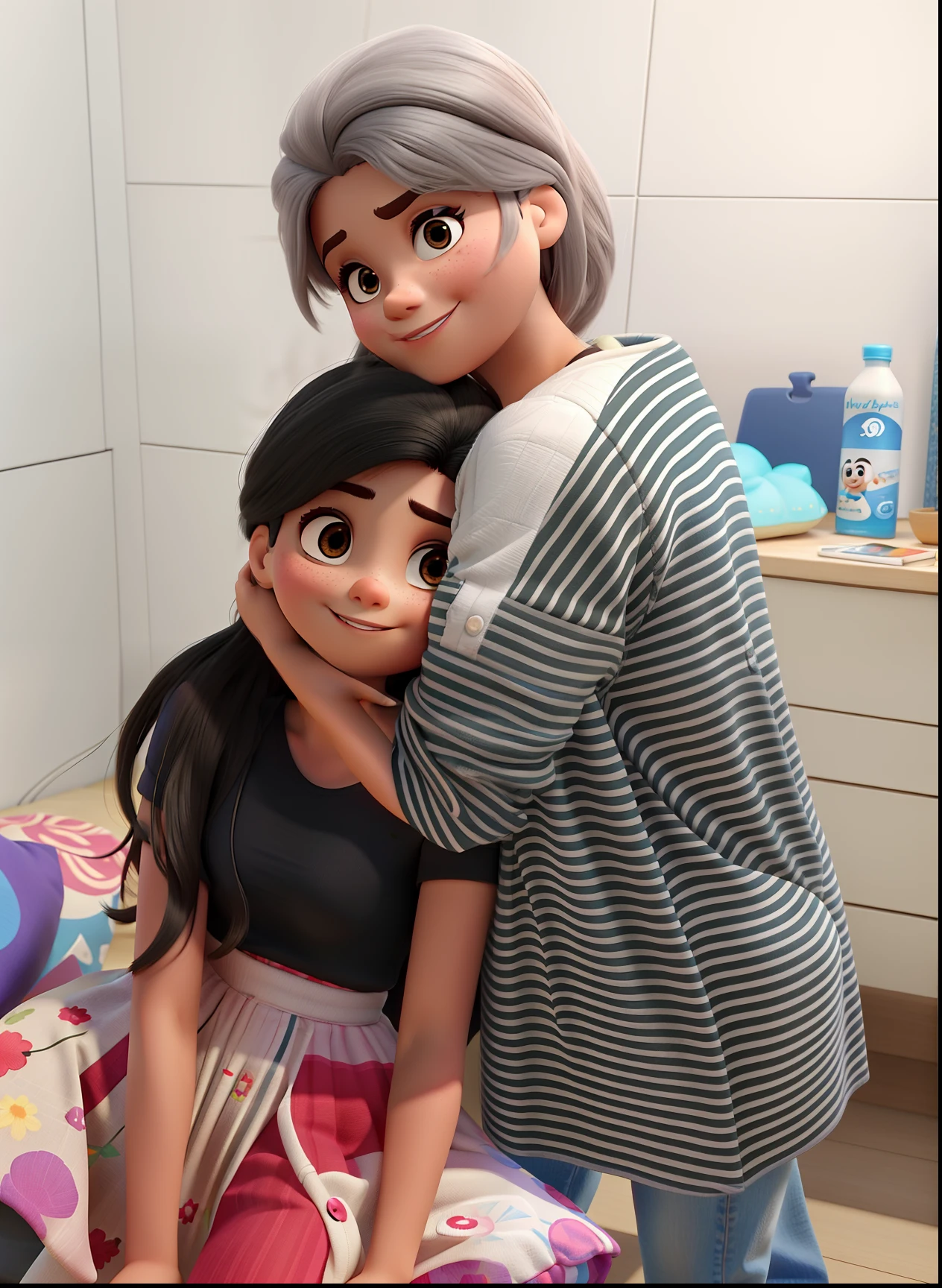 no estilo Disney Pixar, alta qualidade, melhor qualidade.