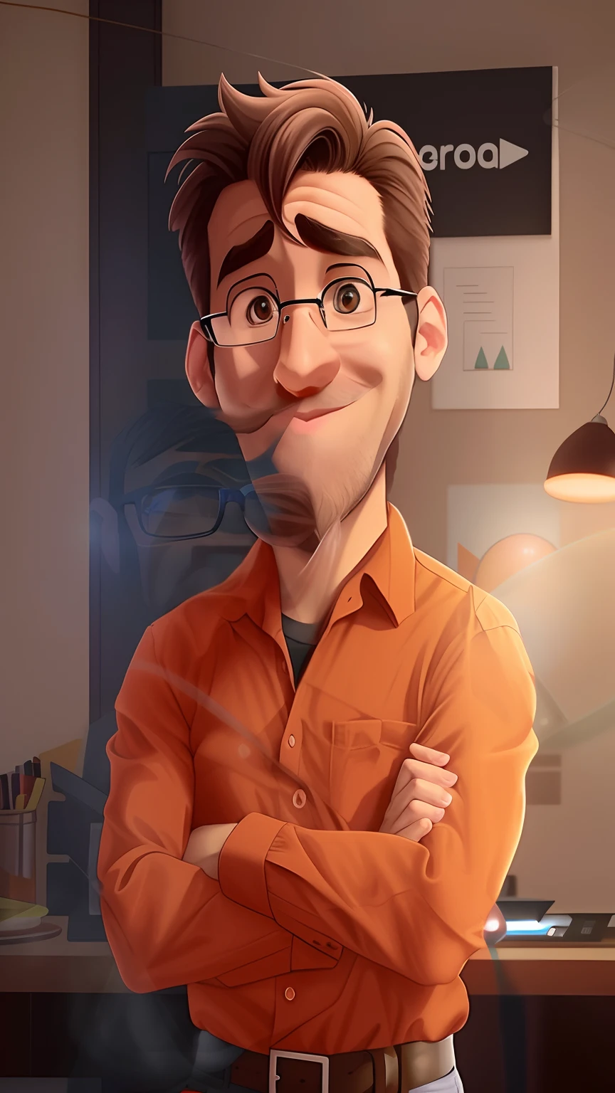 There's a man with glasses and a beard in front of a lamp, imagem do avatar, imagem profissional, foto do perfil, Typical cryptocurrency nerd, foto de perfil headshot, imagem de perfil, foto de perfil profissional, Postagem no Reddit, taken in the early 2020s, foto de perfil, foto de perfil 1024px, Romain Jouandeau, Retrato no meio da foto