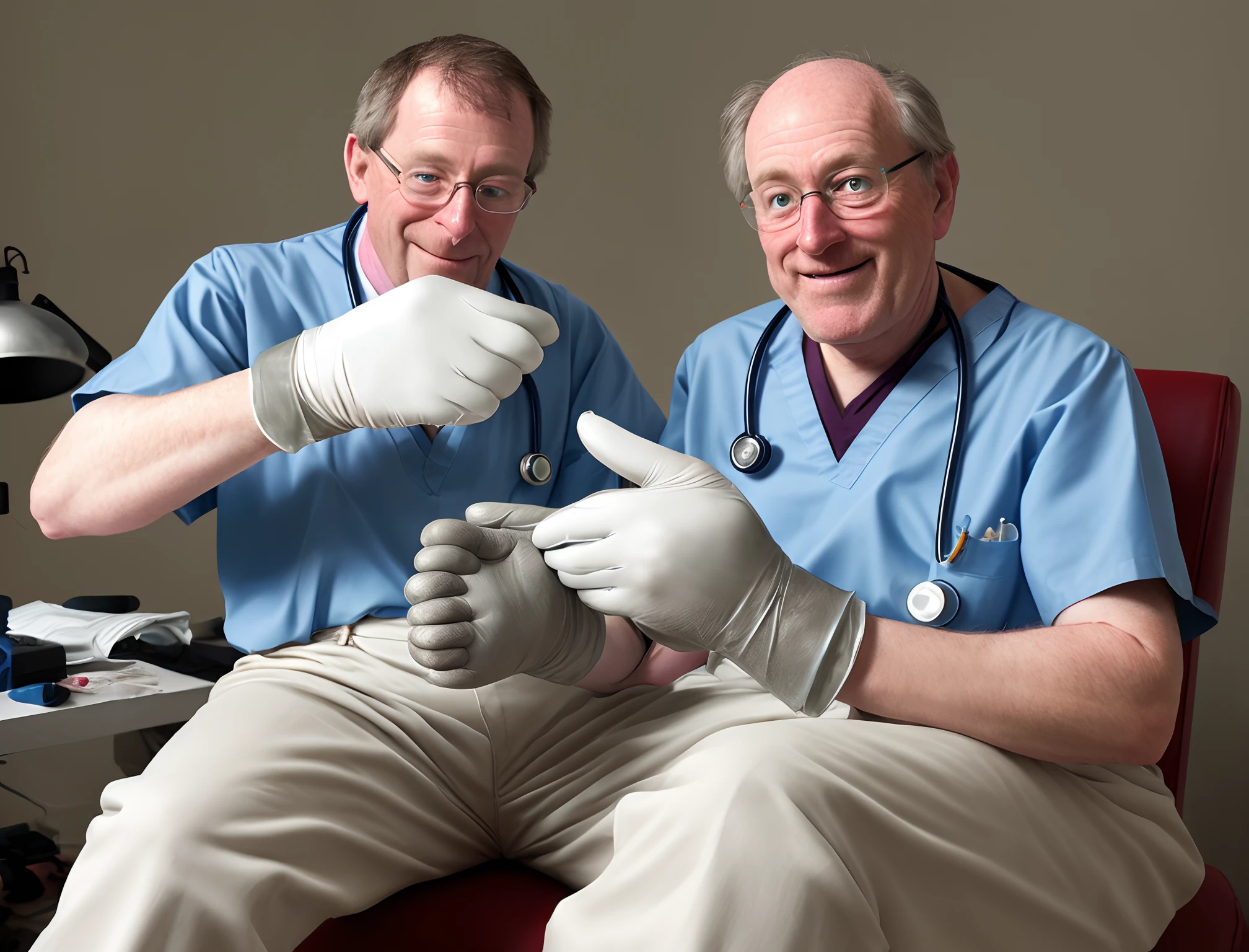 handjob, hostpital