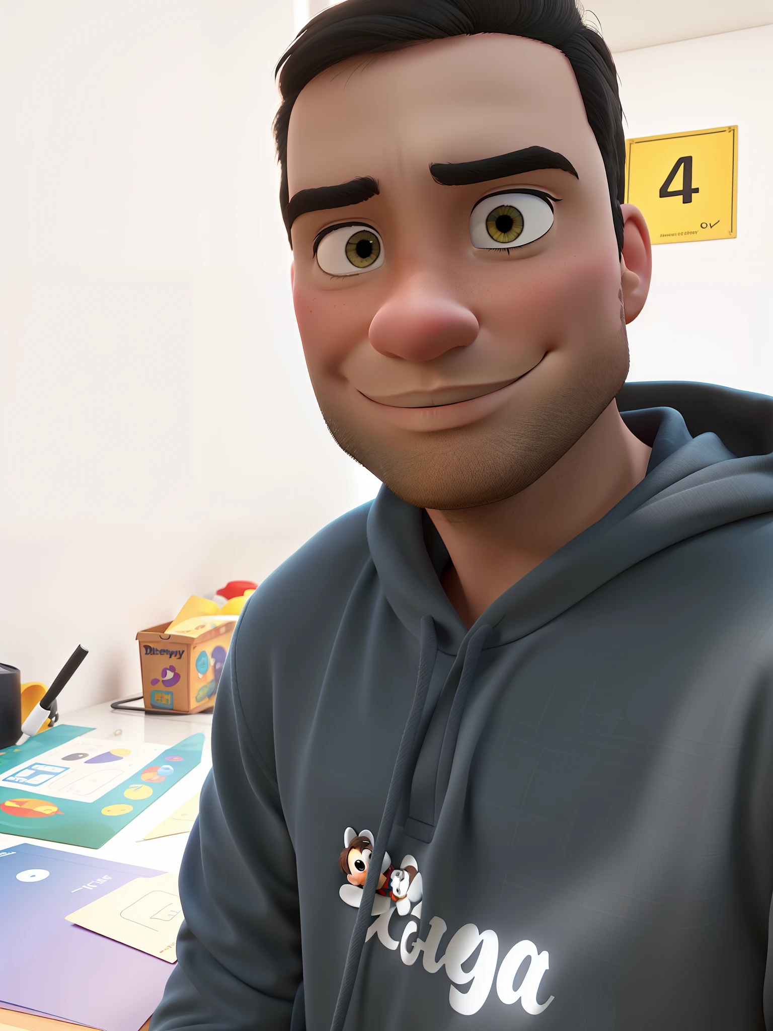 Create a High Quality Disney Pixar Poster Best Quality