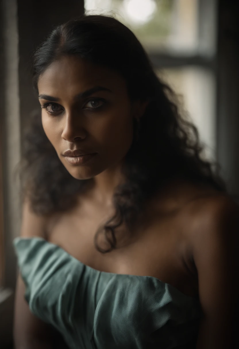 Style-Glass, foto premiada, obra-prima, alta qualidade, foco solo, mulher negra, (pele morena clara: 1.3), velha, (velha senhora negra: 1.3) rompendo um espelho, sorriso triste, by Lee Jeffries Nikon D850 Film StockPhoto 4 Kodak Camera Portra 400 F1 Lens.6 colors rich hyper realistic texture dramatic lighting irrealengine trending on artstation cinestill 800,