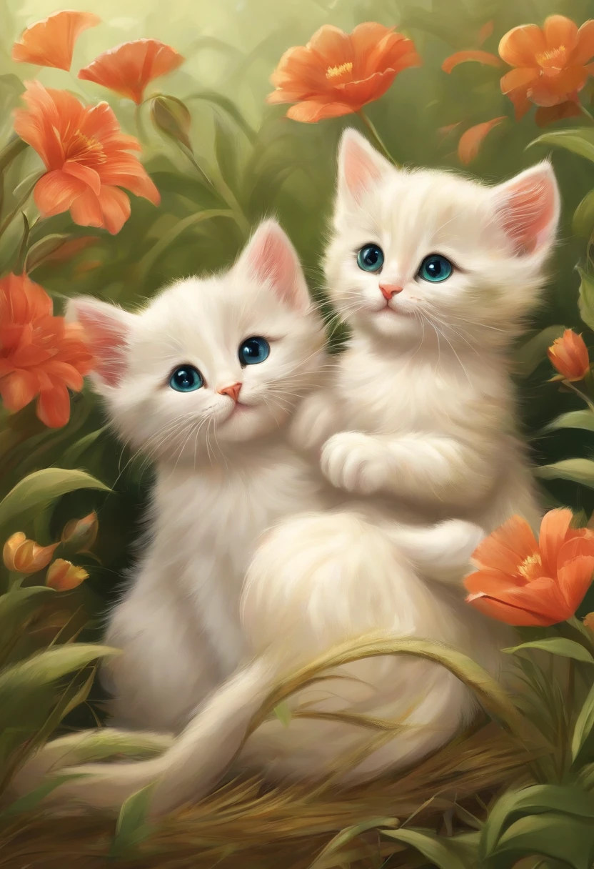 cats,Cute illustration