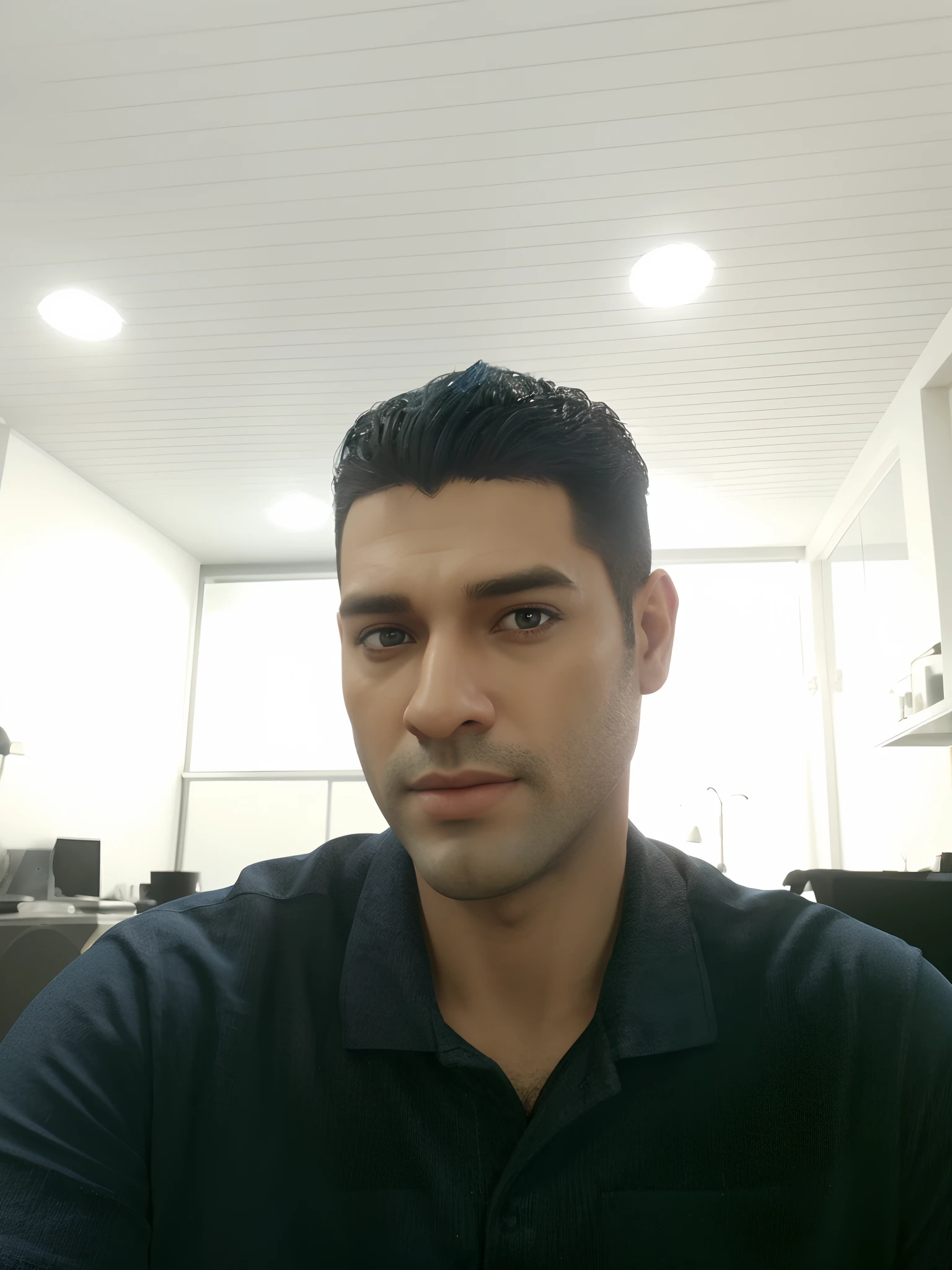 personagem dos desenhos animados de um homem com uma camisa azul, animation character, Caractere estilizado, animation style rendering, 3D estilizado, Arnold Maya render, 3 d render stylized, toon render keyshot, Personagem 3D, Personagem 3D, 3d rendering stylized, 3 d character render, personagem de desenho animado, Personagem de close up, Pose de personagem,  (Estilo Pixar) (master part:1.2) (Bokeh) (best quality) (pele detalhada) (textura detalhada) (8k) (argila) (Cinematic lighting) (foco nítido).