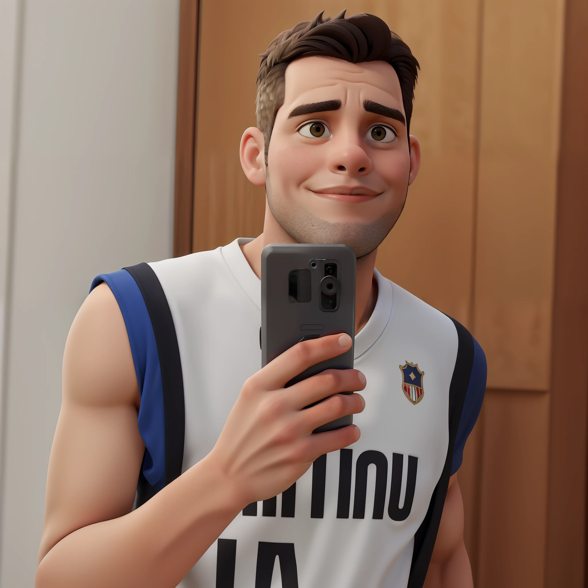 Obra-prima, de melhor qualidade, jovem com roupas esportivas