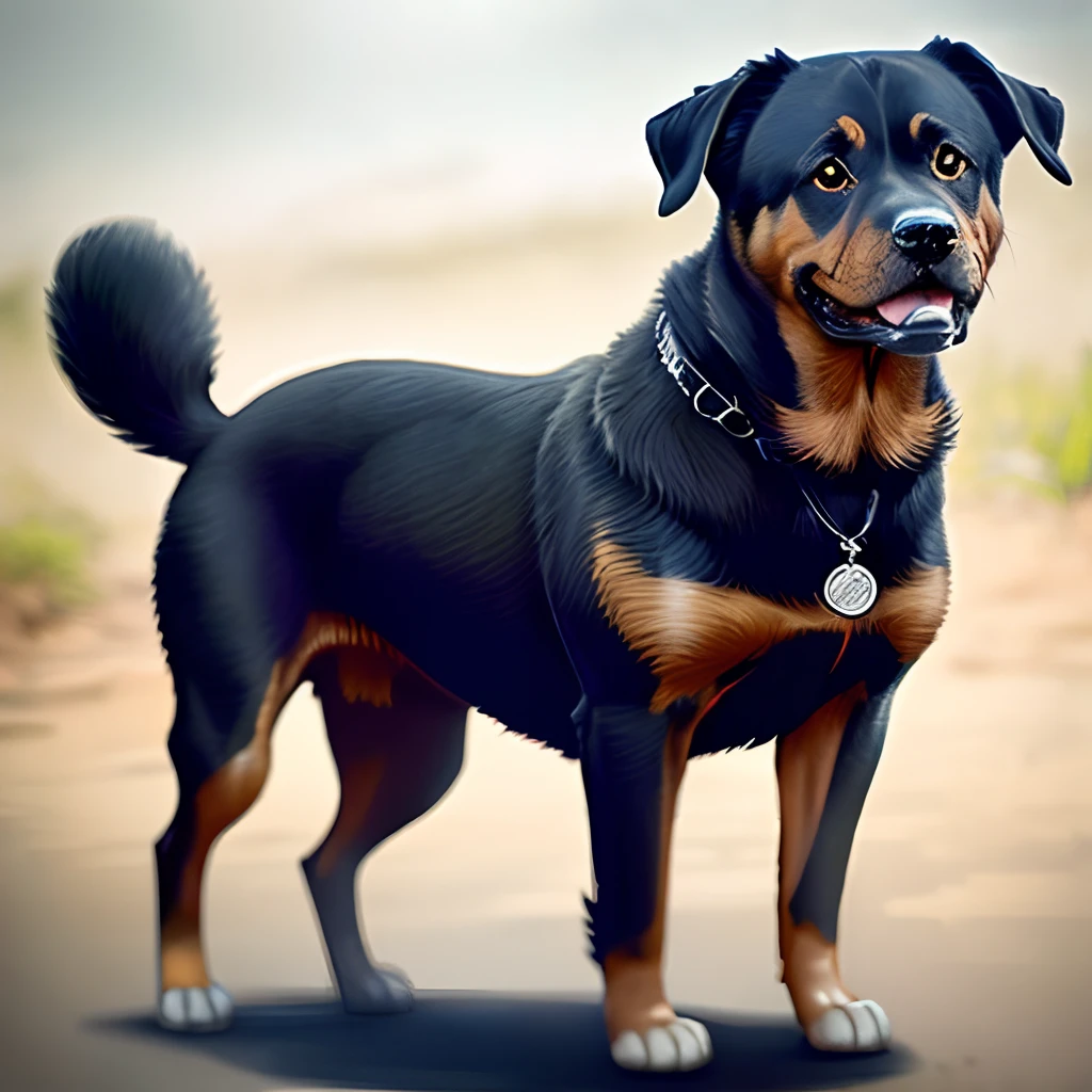 Rottweiler de terno