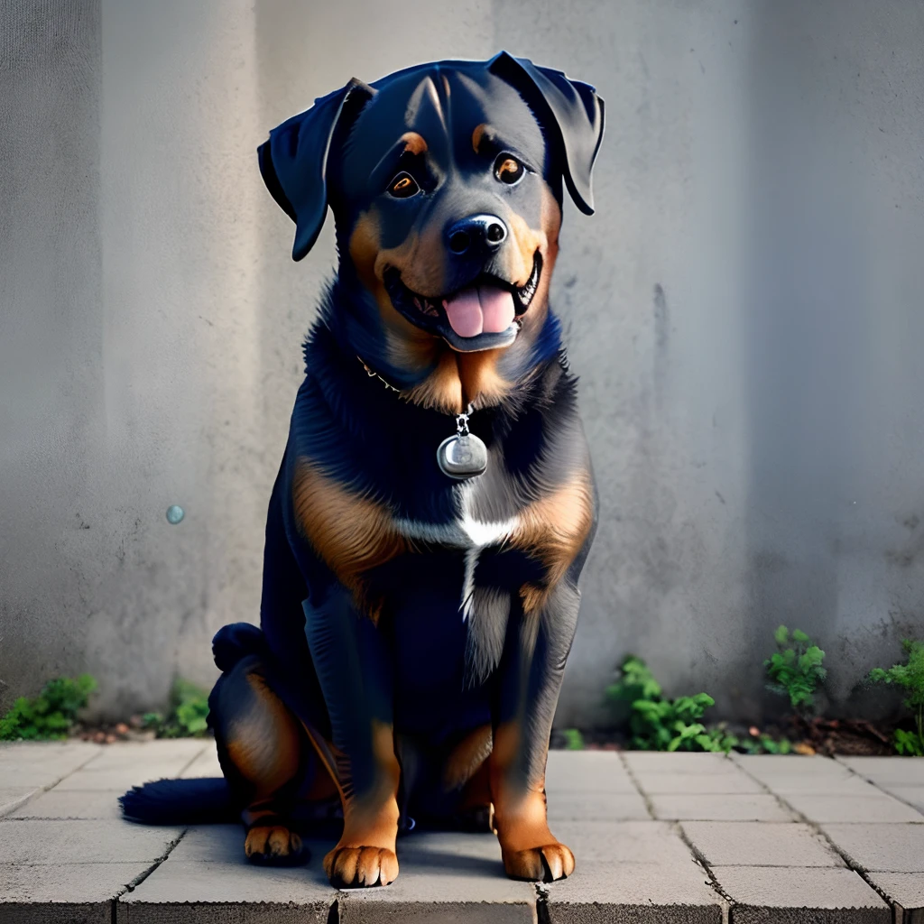 Rottweiler de terno