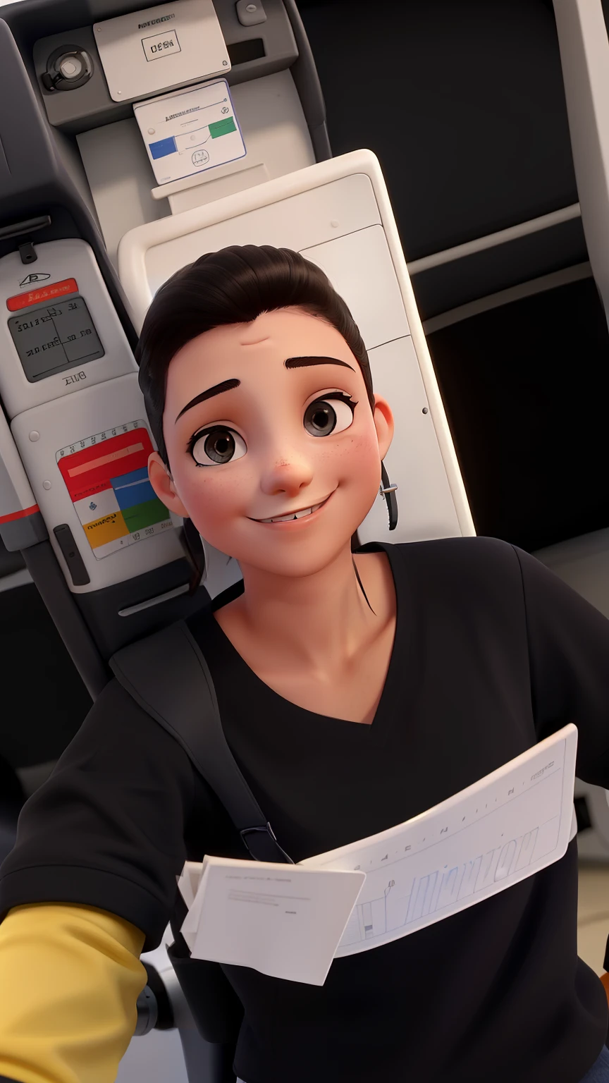 Um jovem de 24 anos, Alegre, sonhador, noivo de uma mulher de 27 anos, Studying Aircraft Maintenance