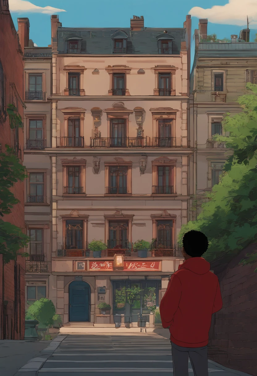 Homem-Aranha: Miles Morales, Screenshot of studio ghibli movie DVD, Retro anime, renderizado por Studio Ghibli, Estilo Studio Ghibli