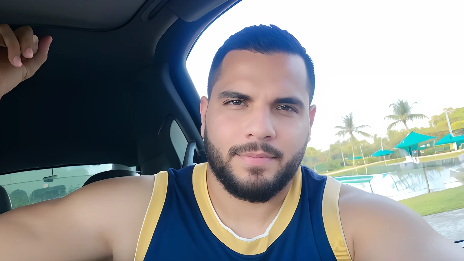 There's a man who's sitting in the back of a car, florida man, 3 2 - ano - homem de idade, 2 7 anos, Homem de 30 anos, 2 9 anos, 3 2 anos, 2 8 anos, imagem de perfil, andres rios, taken in the early 2020s, 38 anos