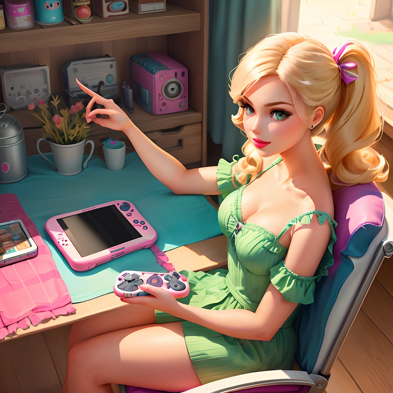 Barbie themed video game, Barbie game about euthanasia, "Barbie Adventures: Euthanasia", girly video game, Nintendo GameBoy, Gameboy Game,
