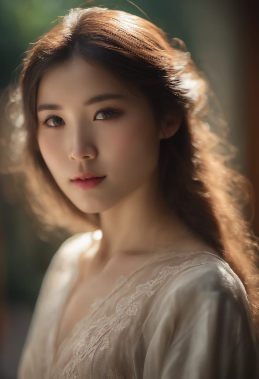 best quality, face focus, soft light, ultra high res, (photorealistic:1.4), RAW photo,
1japanese girl, solo, cute, (pupil, lights in the eyes), detailed beautiful face, (small chest),(high resolution detail of human skin texture),
(long hair),
indoor,
Damask Shirt Dress,
(portrait)