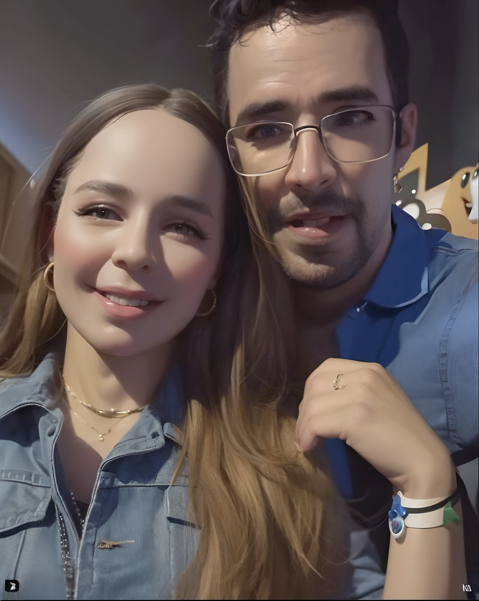 Um casal estilo disney pixar