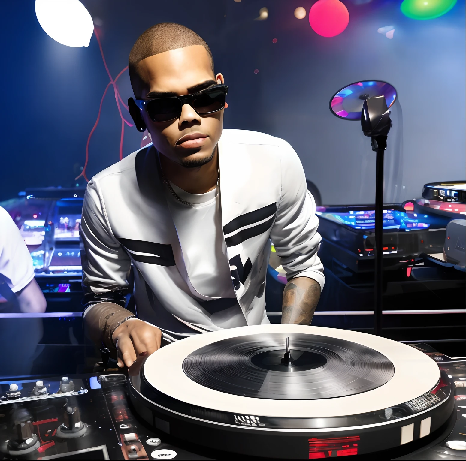 Chris Brown if he was a turntablist dj