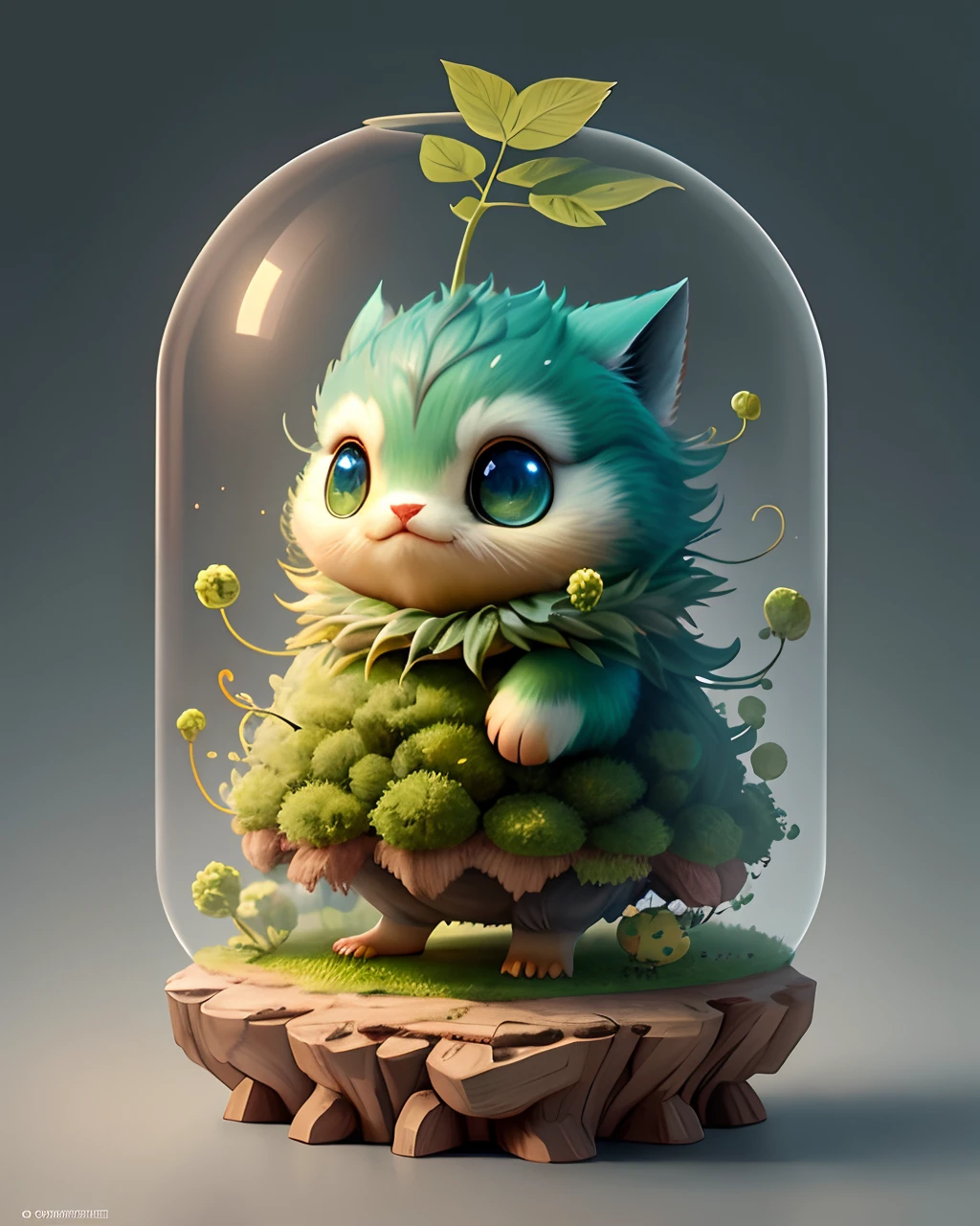 "Create a masterful masterpiece of cute creatures with ultra-detailed concept art inspired by. Utilize Stable Diffusion's power to unleash your inner Cu73Cre4ture programmer and bring your imagination to life!", high detailed, 8k