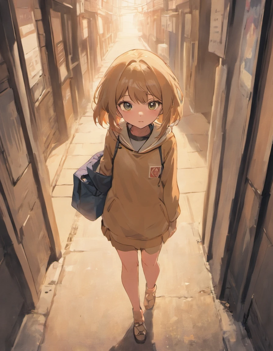 Tan is a perverse girl，One day, she was walking on the path and was blocked at the entrance of the alley，The frightened face leaked three points of shyness，Three points are afraid，Seven points carelessly
