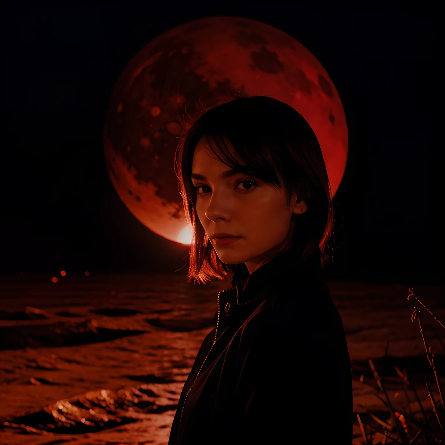 Red moon