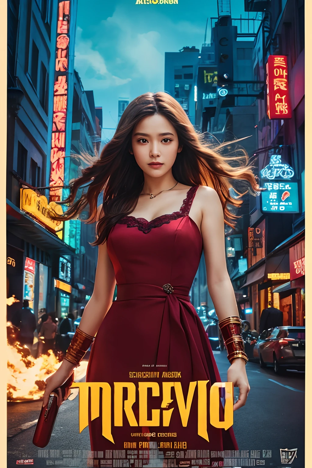 Movie Poster, masterpiece, best quality, super detail