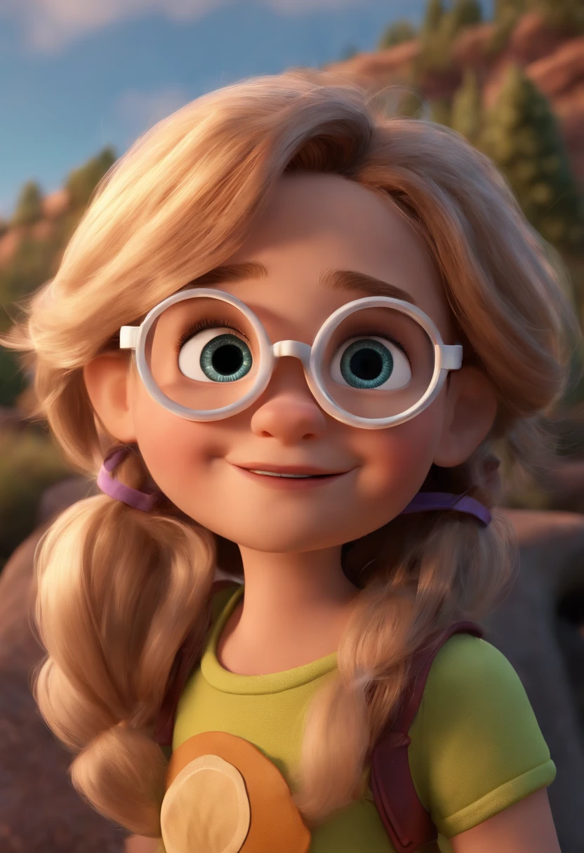 "(best quality,ultra-detalhado,Realistic:1.37),3D rendering,design de personagens,cabelos curtos e liso escuros,belos olhos detalhados,wearing goggles ,Estilo Pixar, homem branco, Serious in the Disney Mountains,atmosfera animada,vivid colors,luzes do por do sol,expression happy"
