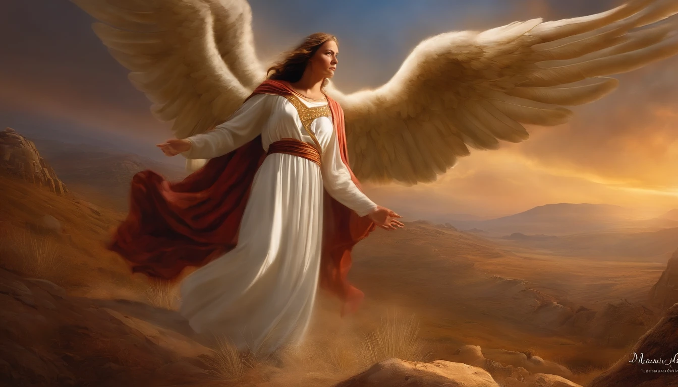 The Angel of the Lord appeared to Manoah's wife and proclaimed that the couple would soon have a son who would begin to deliver the Israelites from the Philistines.