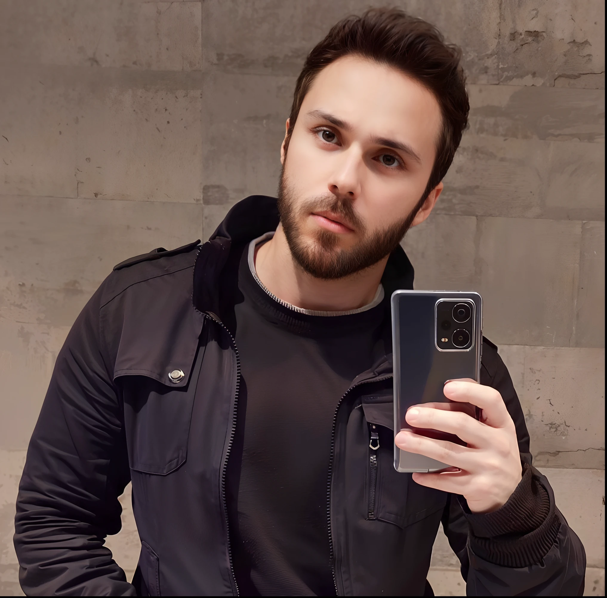 Homem tirando selfie em frente a uma parede com um celular, Anton Fadeev 8 K, Andrei Riabovitchevy, Raphael Personnaz, Aykut Aydogdu, foto de perfil 1024px, foto de perfil headshot, Streamer do Twitch / Jogador Ludwig, foto de perfil, foto de perfil, Estilo de Anton Fadeev