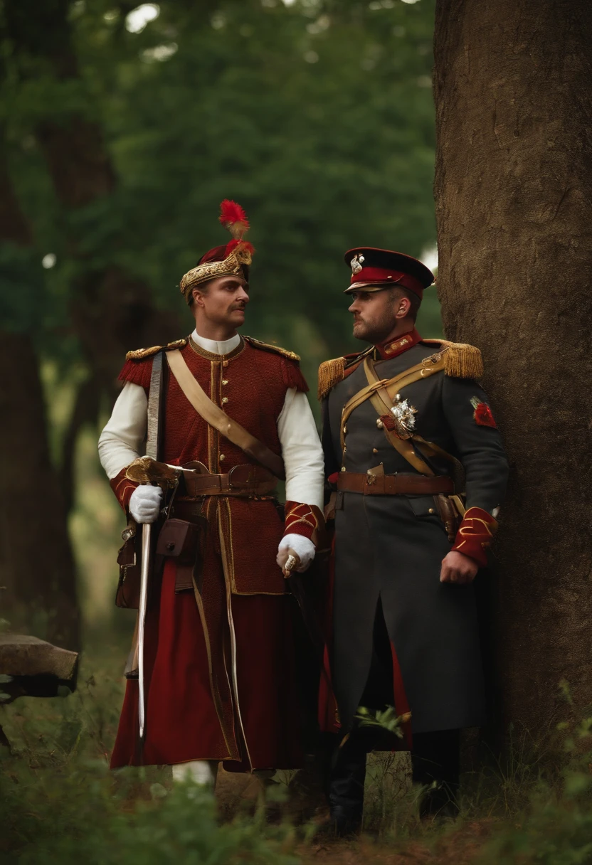 A king and a soldier