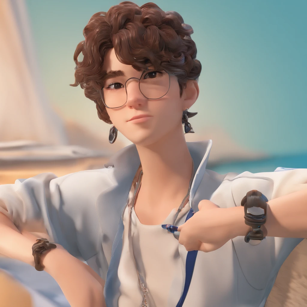 I'm just killin' I'm a boy got medium hair I wear earrings kinda thin face I'm 16 my hair is kinda straight and curly