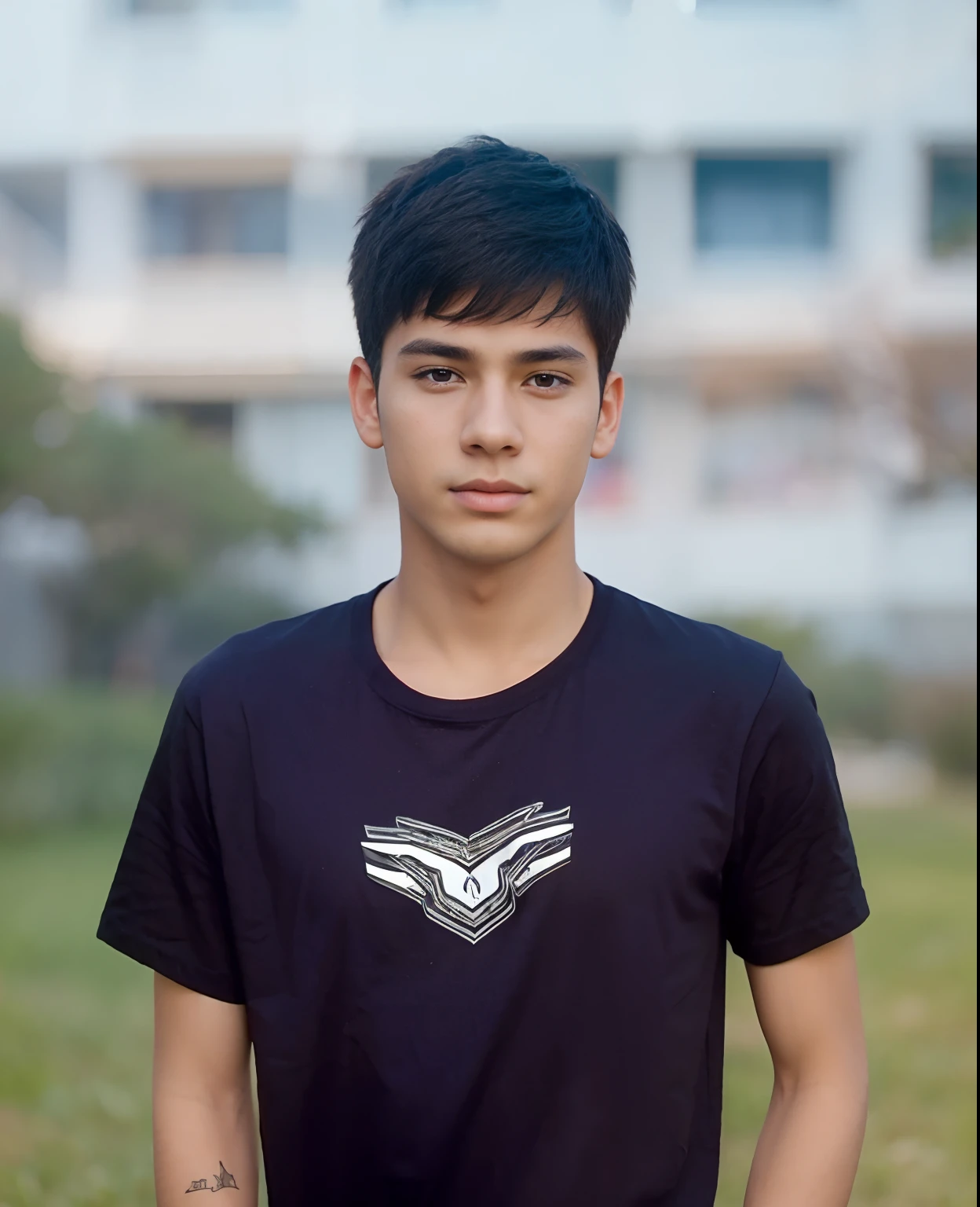 A boy beautiful face
