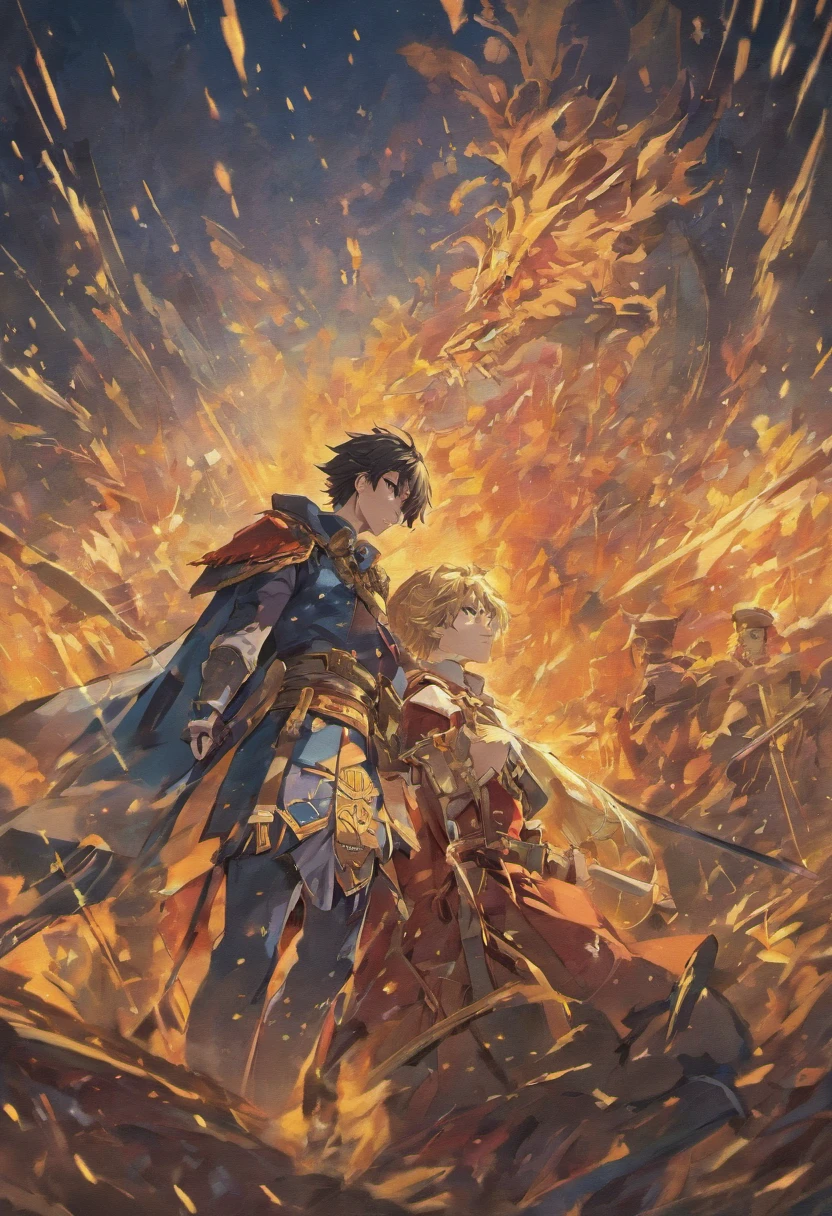 A young king and a soldier