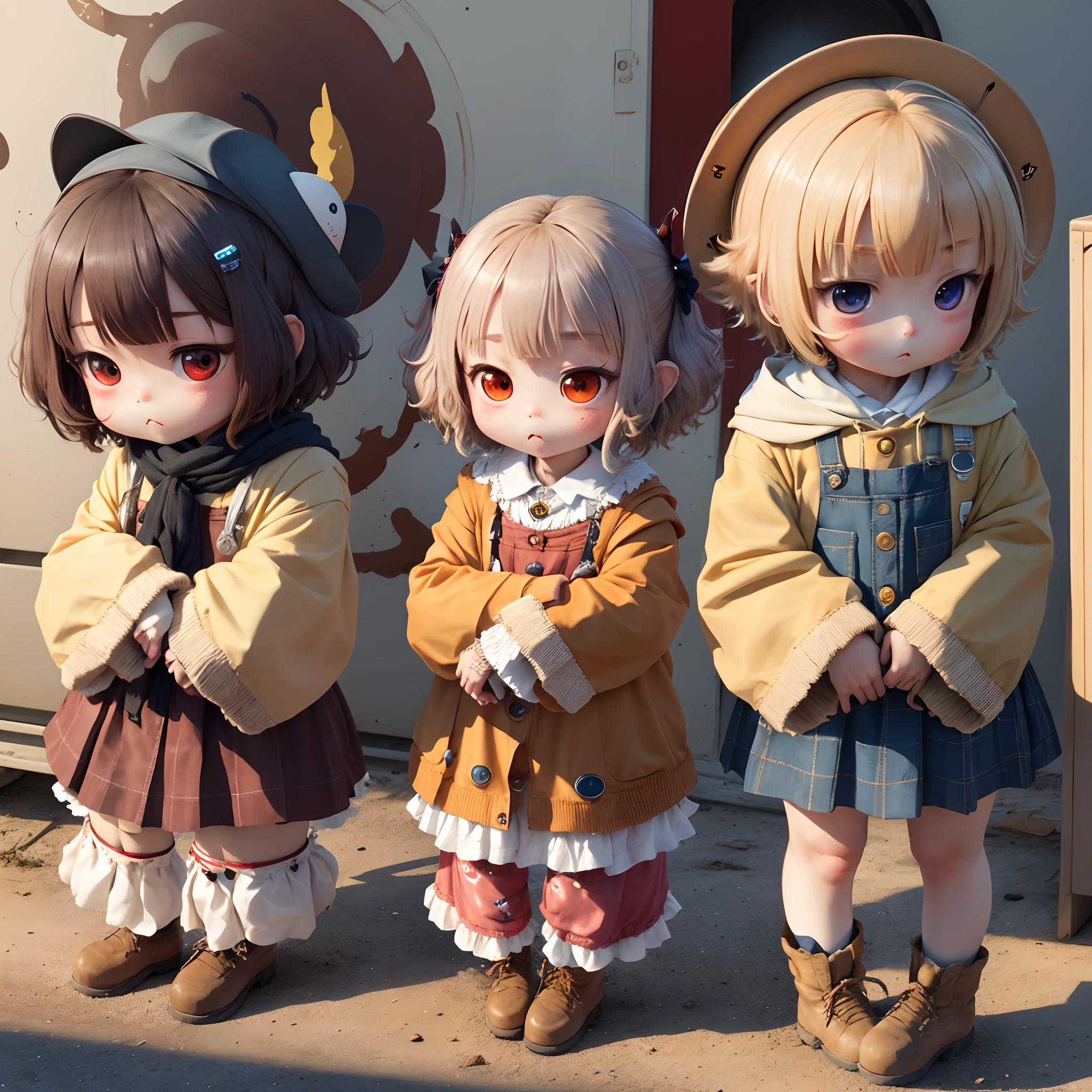 Dust collector、tornado、Yuru Chara、2 head body