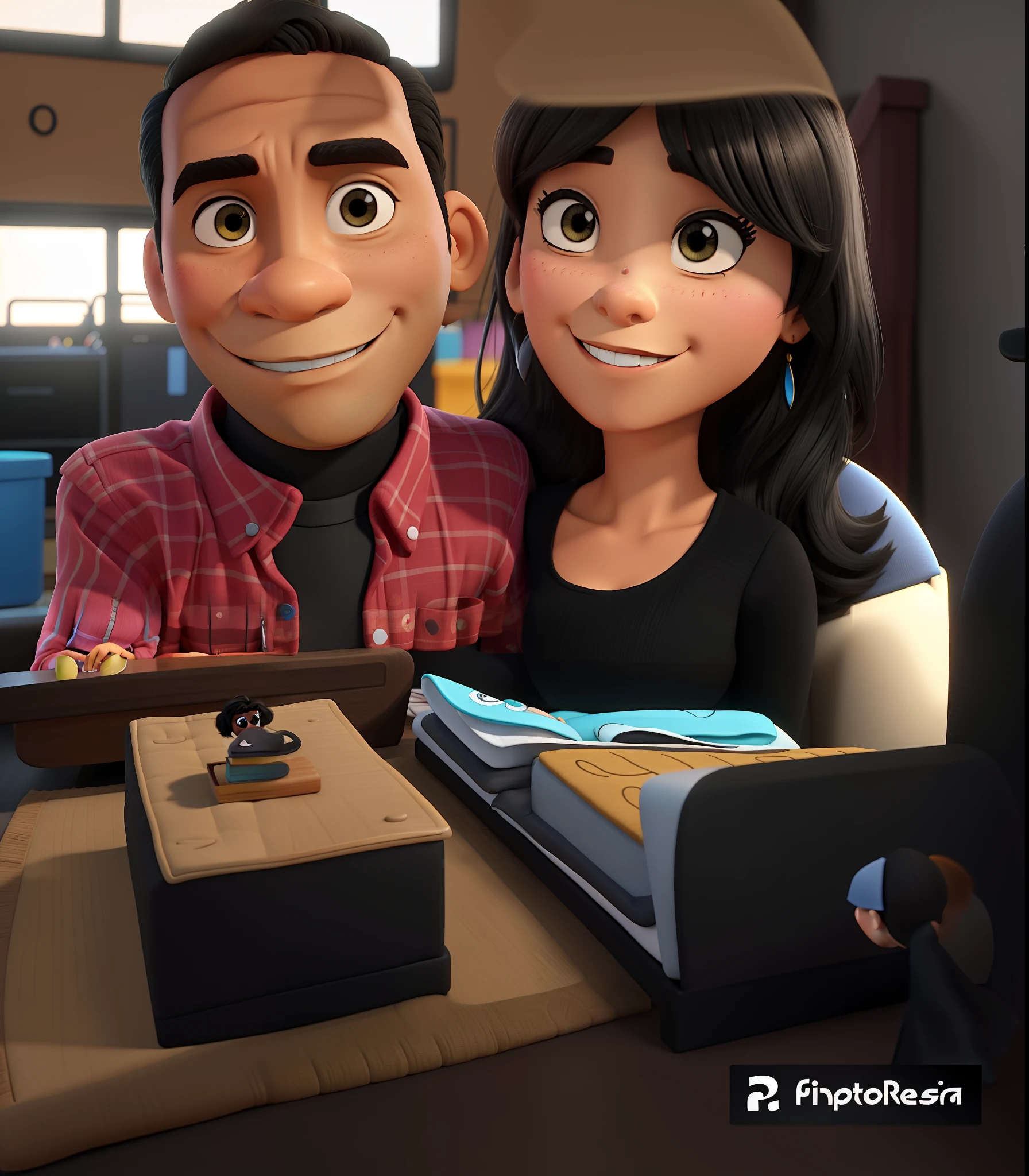 CASAL NEGRO ESTILO DINEY PIXAR. ALTA QUALIDADE MELHOR QUALIDADE