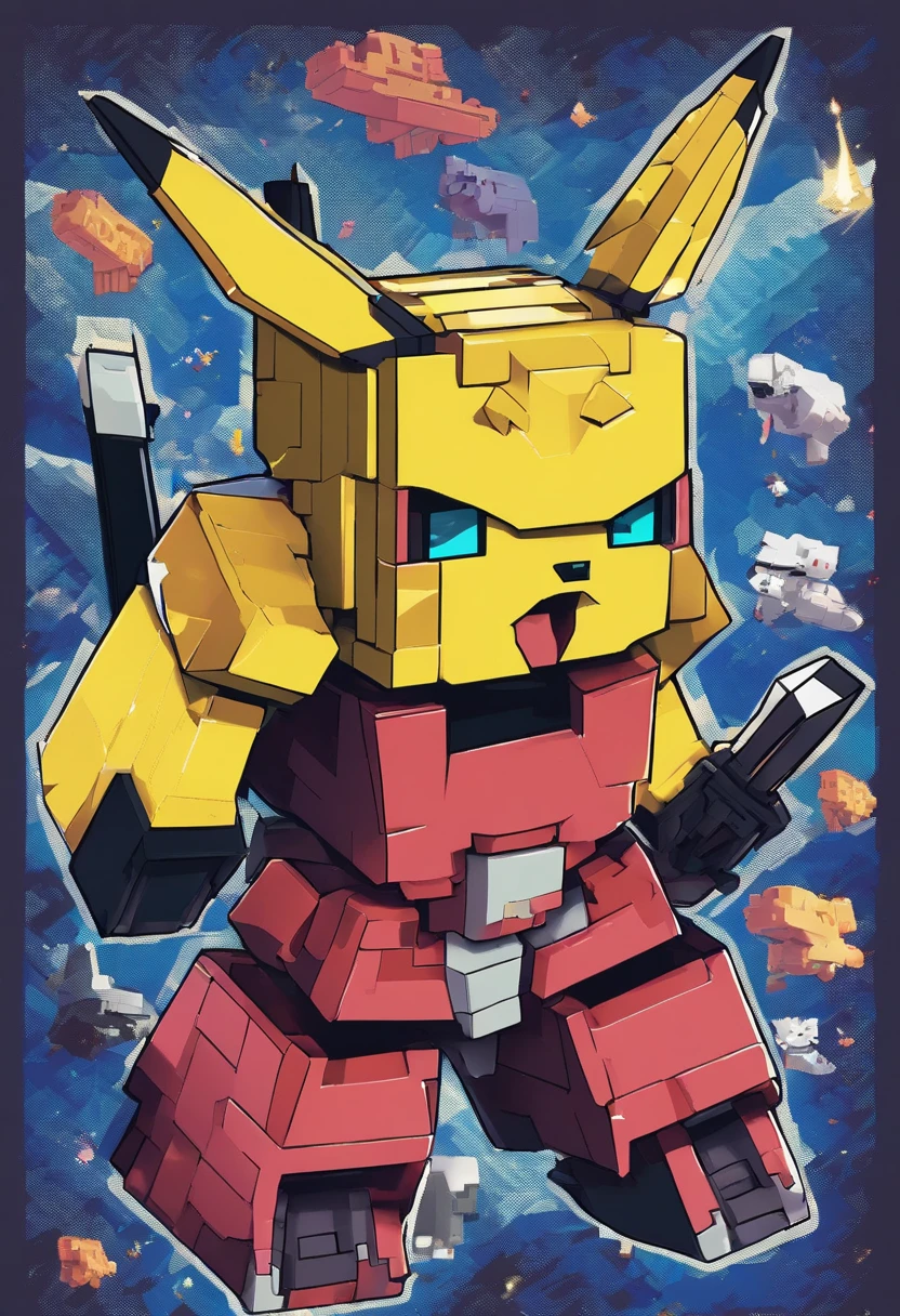 Gundam Pikachu.
