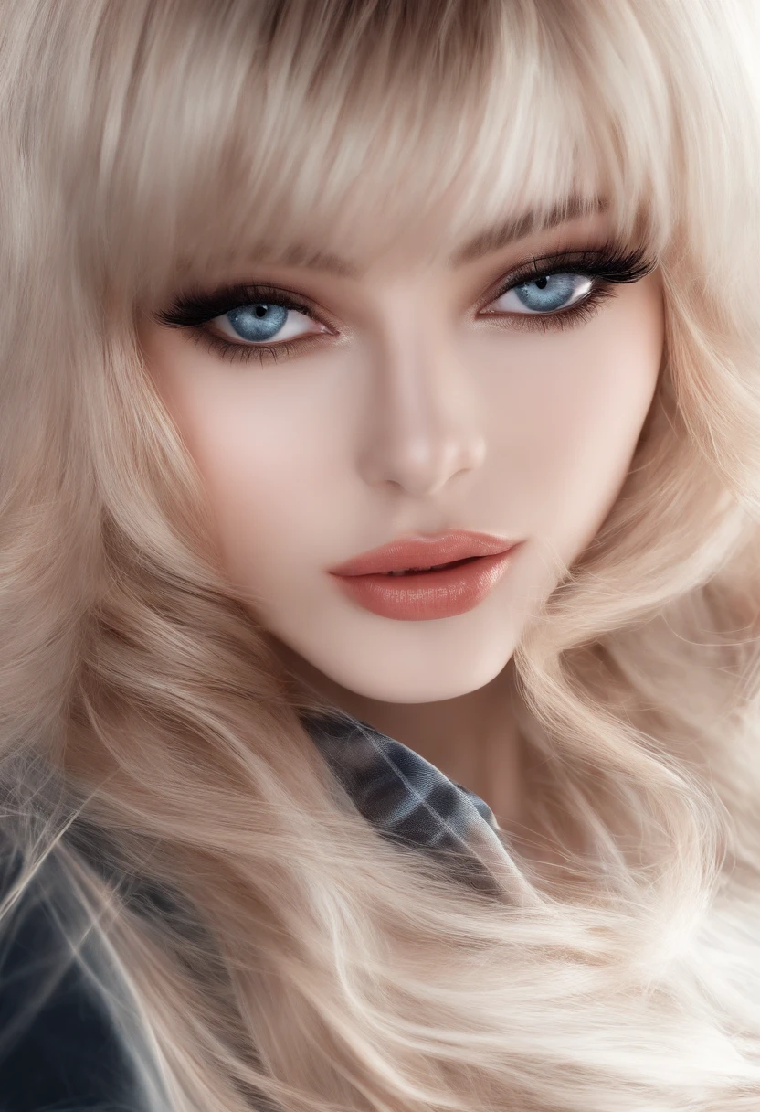 Close-up of hair,ultraclear,transparent background