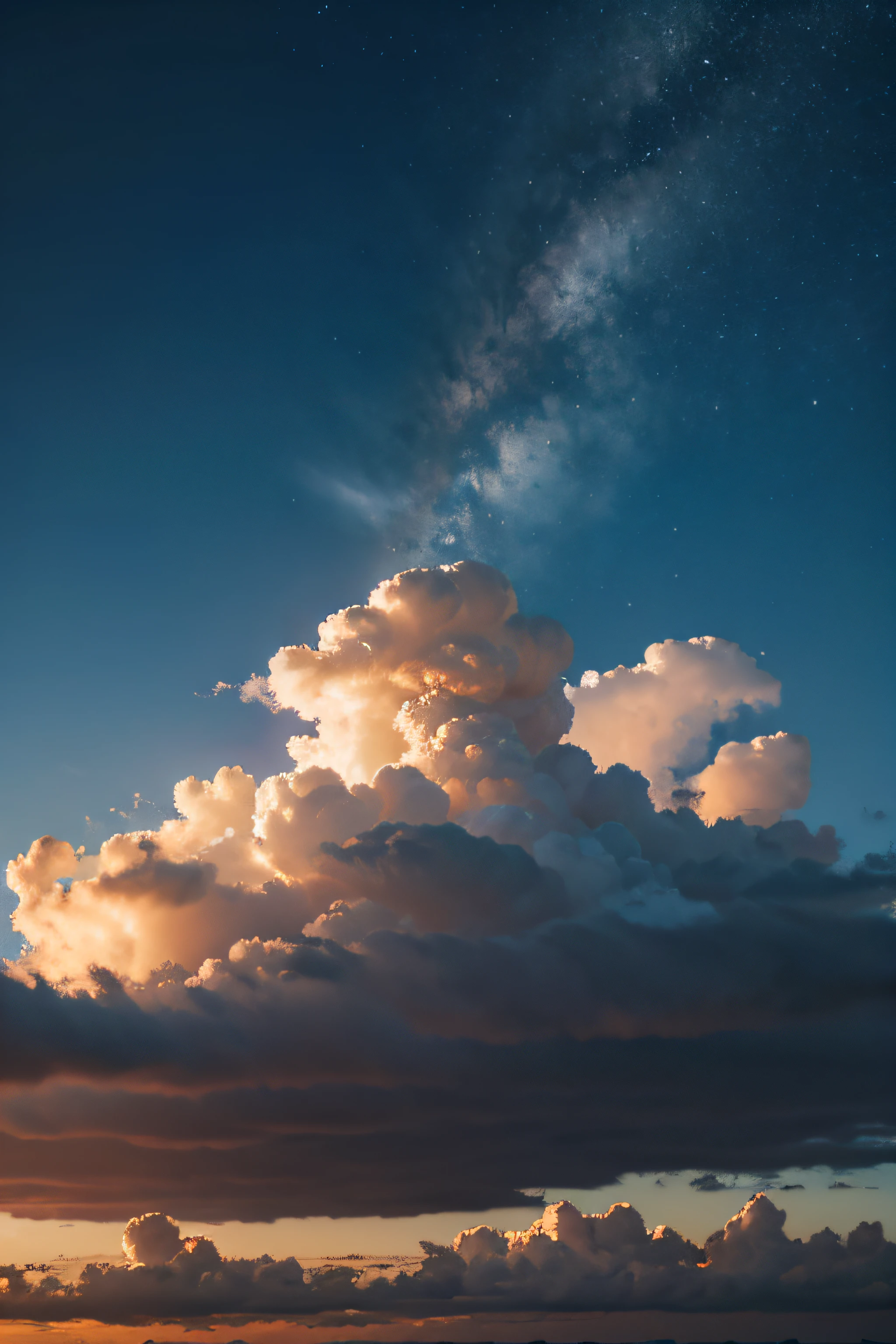 Animated Sky Depth Clouds Anime Clouds