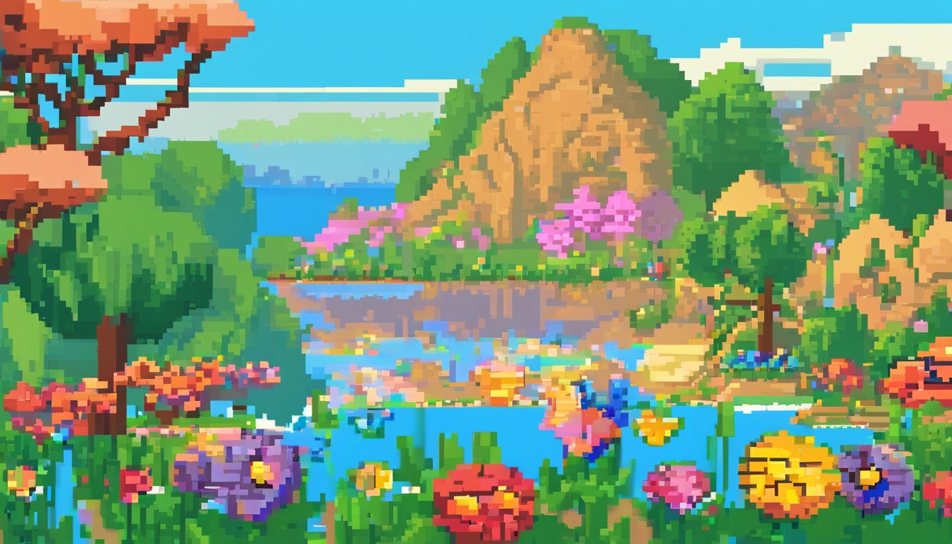 primavera, flores, cores, Pato, brincar, lago, magical flower, rainbowart, Luiz, amigos, water, explorar.