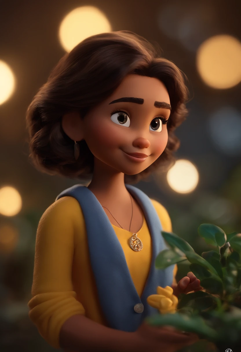 Garoto, estilo disney, tom de pele: claro: Cabelo: marrom escuro, liso, curto, penteado para o lado direito. camisa: social, Cor azul. Fundo: Gray and white gradient,Comemorando, Hands raised, sorrindo, feliz, (estilo pixar) (obra-prima:1.2) (bokeh) (melhor qualidade) (pele detalhada) (textura detalhada) (8k) (claymation) (cinematic lighthing) (foco nítido