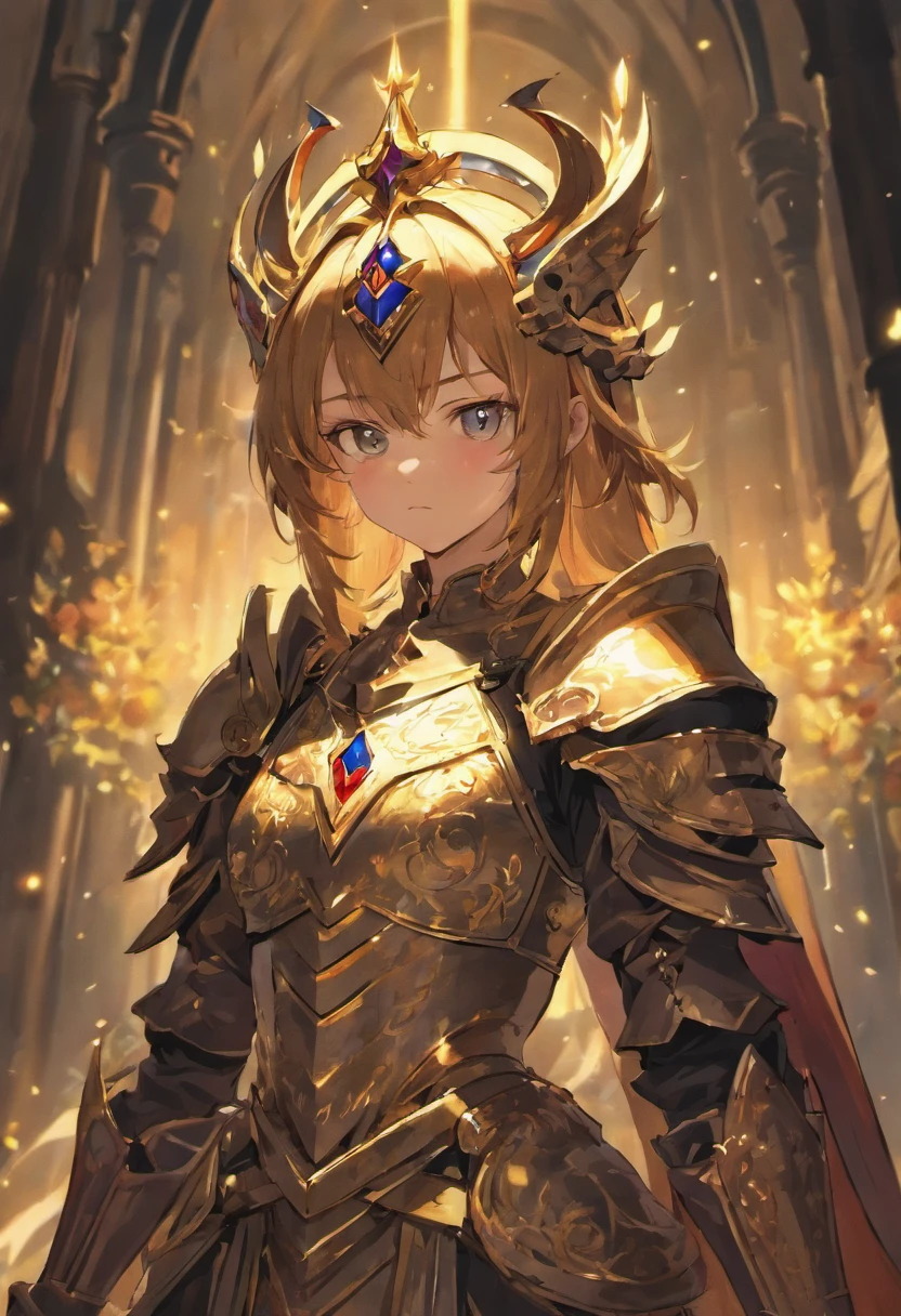 Medieval knight, medieval knight helmet, glowing armor