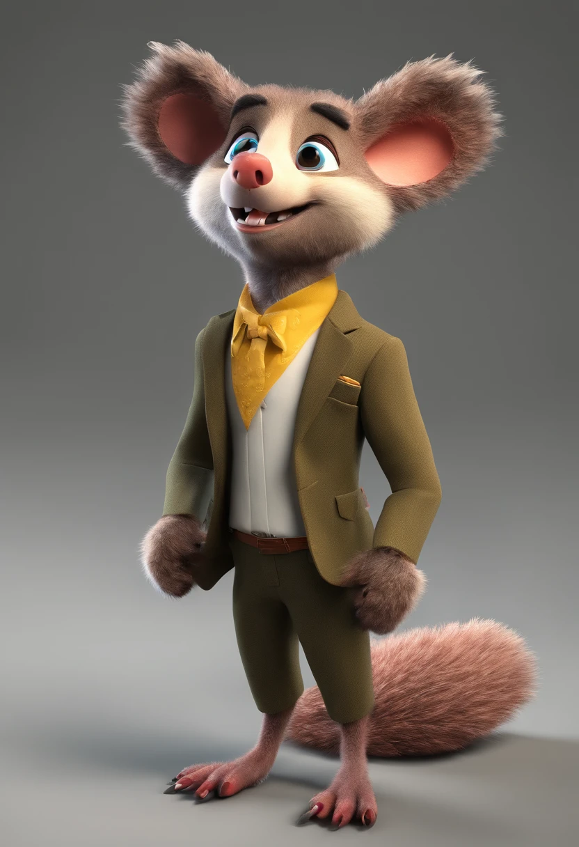 Possum, anthropomorphic, male, furry, fursuit