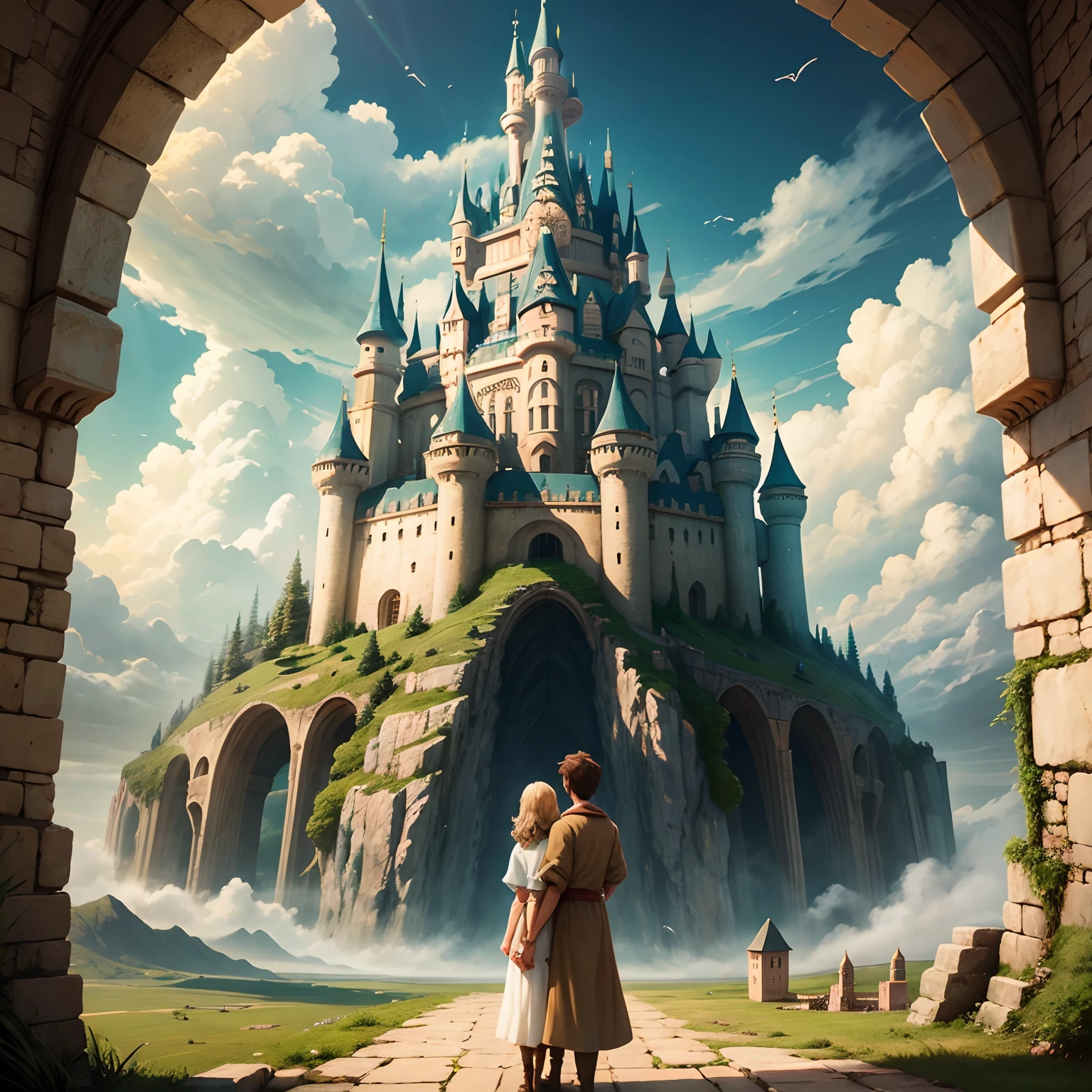 a castle in the sky --auto --s2
